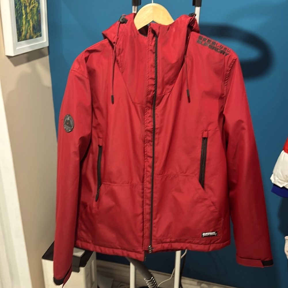 Superdry Windcheater Jacket (Red/Medium)